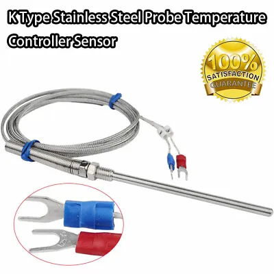 1-5M K Type Thermocouple Control Temperature Sensor Controller Sensor Probe 1X • $11.89