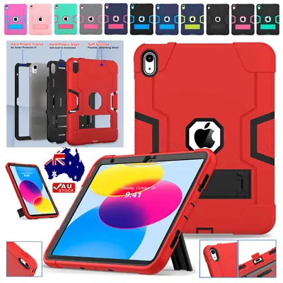 For IPad 5/6/7/8/9/10th Gen Mini Air Pro Kids Shockproof Heavy Duty Case Cover • $29.99