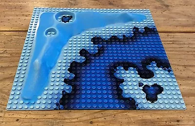 £17.29 • Buy Vintage LEGO 3D Raised 10” Square UNDERWATER BASE PLATE 32x32 Blue