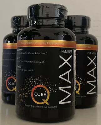 Q MAX Premium Brain And Whole Body Health Nutrional Supplement 12-month Supply • $95