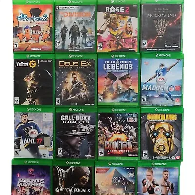 Xbox One Video Games Huge Selection You Choose Up To 40% Off Super Fast Shipping • $1.99
