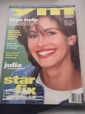 1991 October YM Young And Modern Miss Julia Roberts Kirk Cameron • $5