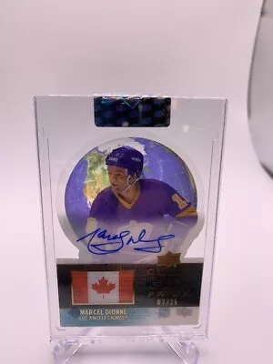 2022-23 Upper Deck Clear Cut Marcel Dionne Auto Clear Cut Pride Canada 7/25 • $5.99