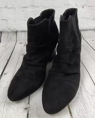 C Comfort Est 1946 Size 9M Womens Black Boots Booties • $15