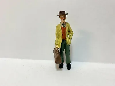 Just Plain Folk # 0371 G Scale Train Figure* Man Holding Suitcase *NEW • $9.95