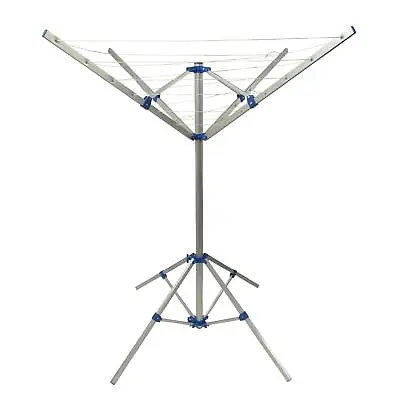 £28.70 • Buy Aluminium Clothes Airer Washing Line 16M (Folding Portable Dryer Camping)