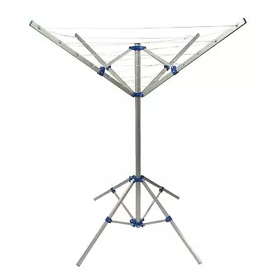 £28.70 • Buy Aluminium Clothes Airer Washing Line 16M (Folding Portable Dryer Camping)
