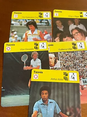 Sportcaster Cards  Tennis  U Pick'em            Final Closeout 87 Cents Per Card • $2