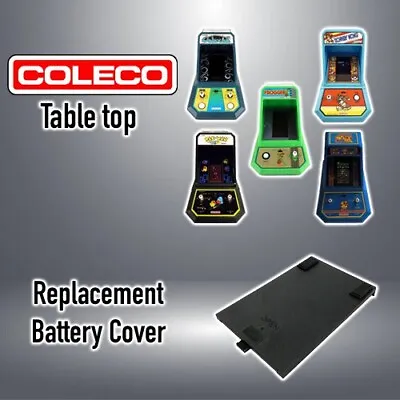 Coleco Tabletop Battery Cover Pac-Man Galaxian Donkey Kong Frogger Ms. Pac-Man • £8.99