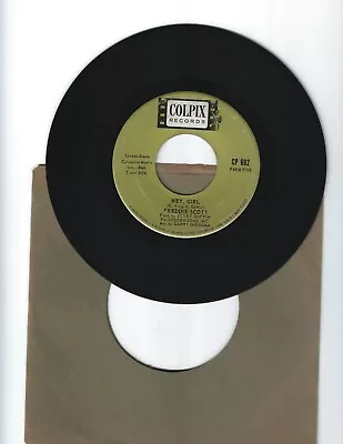 Freddie Scott; Hey Girl B/w The Slide 45 RPM Single Record; Colpix • $6.95