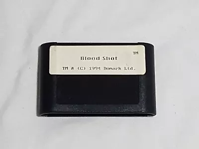 Blood Shot Sega Genesis Prototype Unreleased North American Version Bloodshot US • $1499.95