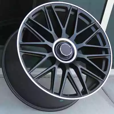 20  AMG SL Style Matte Black Wheels Fits Mercedes C300 E350 S500 S550 AMG • $949