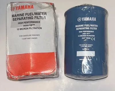 Yamaha Marine MAR-M10EL-00-00 Mini-10 Micron Fuel/Water Separating Filter  • $24.95