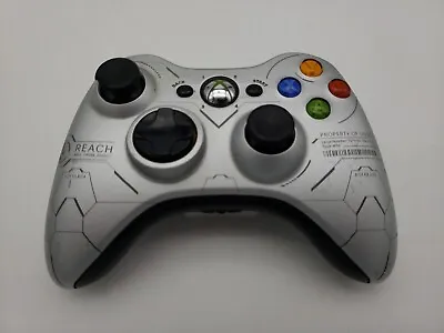 $24.99 • Buy Official Microsoft Xbox 360 Halo Reach Controller Authentic Parts Repair Broken