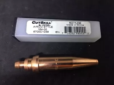 Cutskill By Victor Acetylene Cutting Tip 164-00 Size 00 Free Shipping • $10.49