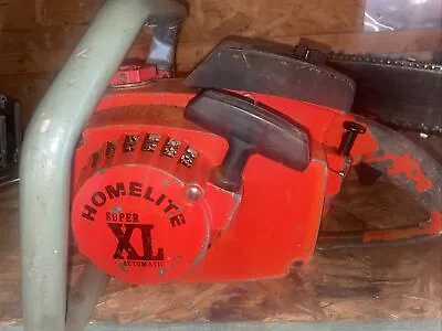 Vintage HOMELITE SUPER XL Chainsaw  • $75