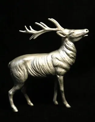 Metal Reindeer | Vintage Silver Reindeer | Christmas | Made In Japan • $25