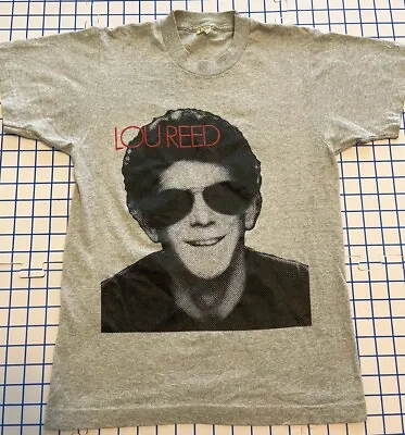 1980s Lou Reed Rock N Roll Animal Vintage T-Shirt • $250