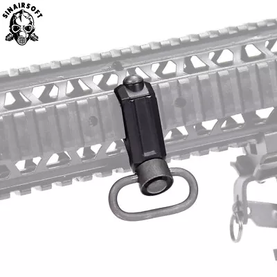 Rifle Swivel Detach Mount Quick Release QD Sling Attachment 20mm Picatinny Rail • $10.99