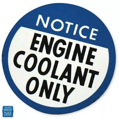 1978-1982 Chevy Cars Engine Coolant Only Decal DC0470 EA • $37.58