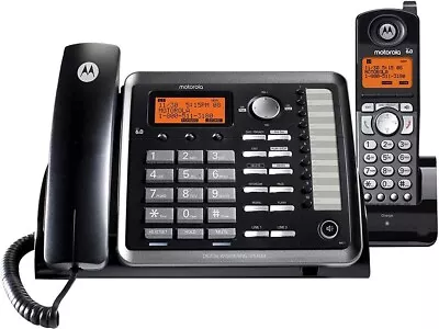 Motorola Visys 25255re2 2-Line Corded/Cordless Phone System W/ Answering System • $55