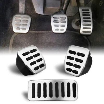 $15.99 • Buy 3X Clutch Gas Brake Foot Pedal Cover For VW Bora Golf MK3 MK4 Vento Lupo Polo