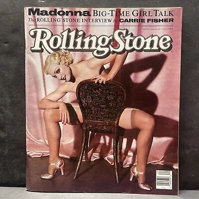 Rolling Stone Magazine Madonna June 1991 Big Time Girl Talk • $12.99