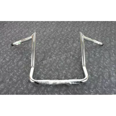 Paul Yaffe Chrome Pre-Wired 14 In. Monkey Bar Handlebar - MBBPW-14 C • $649.95