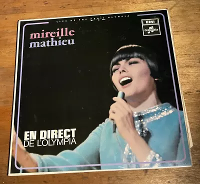 Columbia – SCX 6246-Mireille Mathieu – Live At The Paris Olympia-LP-1968-VG+/VG+ • $12.63