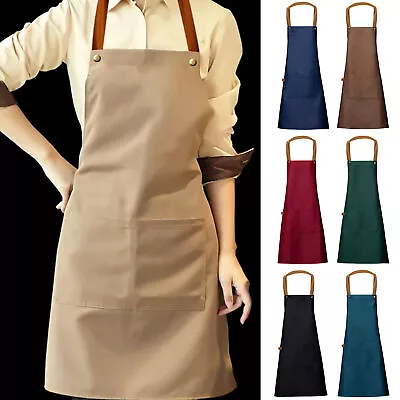 Hanging Neck Apron High-quality Chef Waterproof Professional Kitchen For Men • $10.78