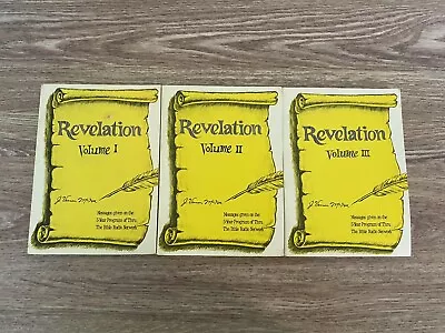 Revelation Vol. 1 2 3  Lot Of 3 Books J Vernon McGee Part I  II And III • $39.99