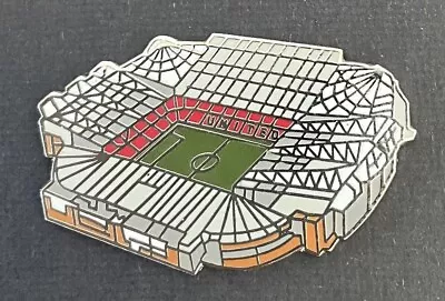 Old Trafford Theatre Of Dreams Man United Souvenir Football Pin Badge • £6