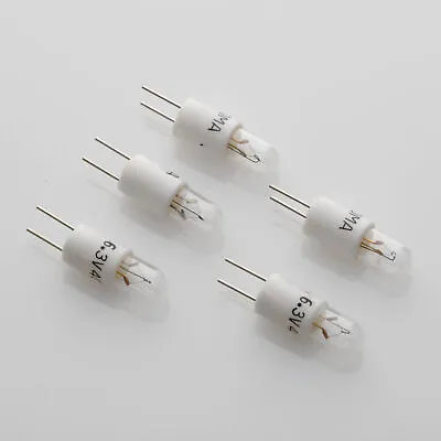 5 X 14V 80mA / Bi-pin / Bulb Lamp / Miniature Lamp Bulb 6 Mm X 15 Mm T1.75 • $7.38