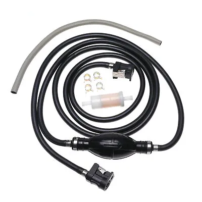 3/8  OUTBOARD FUEL LINE - JOHNSON EVINRUDE/ETEC OMC - 10mm ID Boat/Marine Hose • $30.49