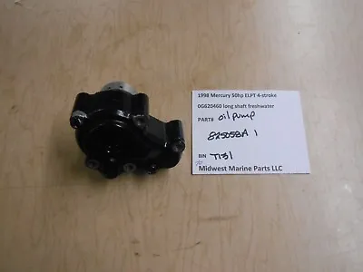 825058A 1 Mercury 1998 50hp ELPT Bigfoot Outboard Oil Pump T131 • $70