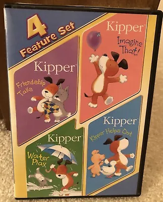 $59.99 • Buy Kipper The Dog 4 DVD Feature Set Tiger, Pig, Kids TV Show Water Play, Imagine