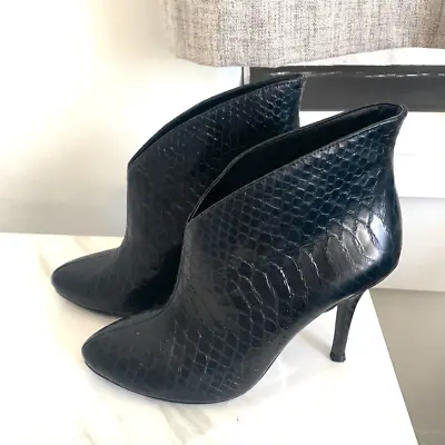 VINCE CAMUTO Ankle Boots Booties High Heels Black Sz 6.5 • $30