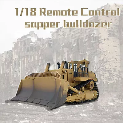 1/18 2.4Ghz RC Engineering Bulldozer Dump Truck Construction Excavator Sapper • $256.27