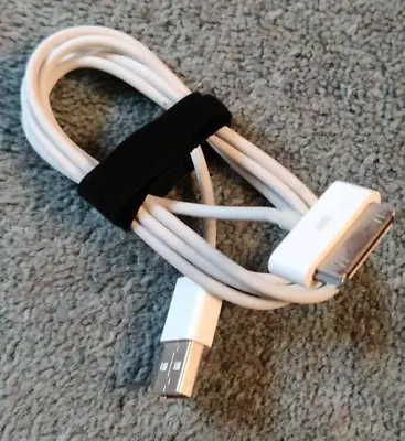 Original USB Charger Sync Data Cable Lead For IPhone IPad IPod Touch Shuffle • £12