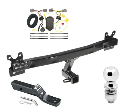 Trailer Tow Hitch For 08-10 Volvo V70 Wagon Complete Package W/ Wiring & 2  Ball • $300.87