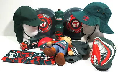 Bunnings Bundle Bucket Hat Kids Cap Diecast Truck Football Bottle Frisbees Case • $99.99