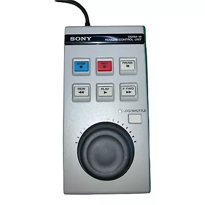 VIDEO EDITING DEVICE Sony DSRM-10 Remote Control Unit • $94.95