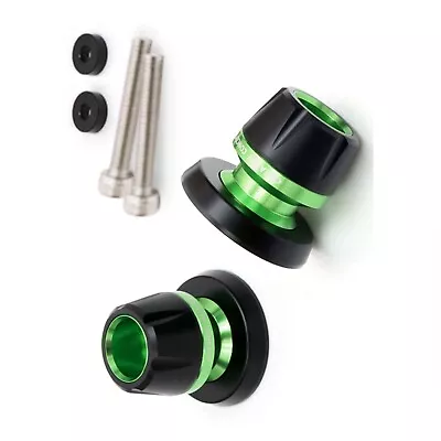 BB01 8MM Green Rear Swingarm Spools For GSX-S750 GSX-S1000 F 18 19 20 21 22 23 • $29.40