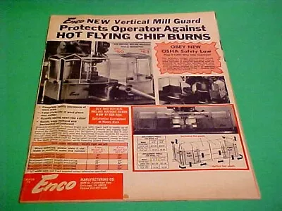 Enco Manufacturing Co. Catalog  # 74 Ca. 1973 Machine Shop Tools/accessories • $4