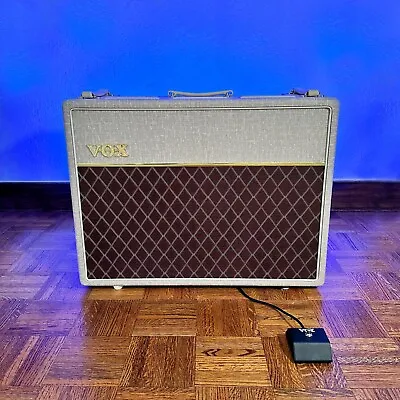 VOX AC30HW2X Hand-Wired 2-Channel 30W 2x12 Combo Amp W/ Alnico Blue Speakers • $2299