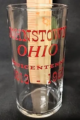 Johnston Ohio  Sesquicentennial 1813 - 1963 Souvenir Glass 150th Anniversary • $15