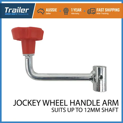 Trailer Jockey Wheel Handle Arm - Suit 8  & 6  Caravan Camper Boat Float • $14.95