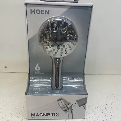 Moen Engage Magnetix Six-Function Handheld Shower Head Chrome (26100EP) • $29.99