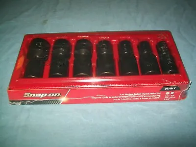 New Snap-on™ 1/2  Drive 9/16  To 1 1/8  6-point IMPACT Swivel Socket Set 307IPLY • $299.99