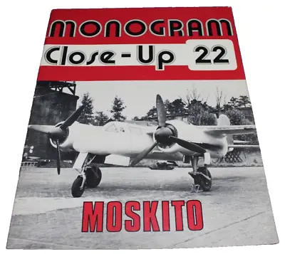 Moskito Monogram Close-Up 22 WWII WW2 Airplane History Fighter Luftwaffe German • $9.95